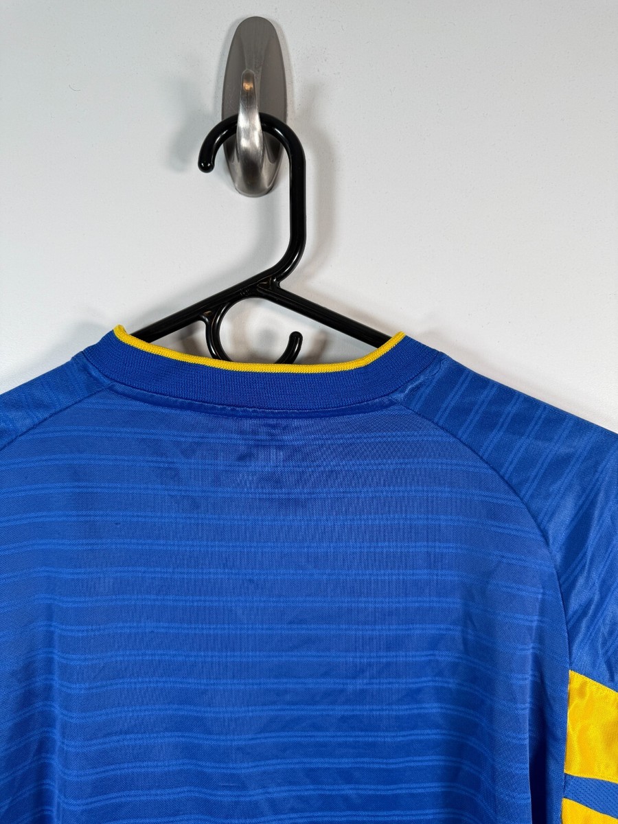 Leeds United Nike ホワイトジャージ 2006-07 Manchester United Nike 1/4 Zip Drill Top - 7/10 - (XL)