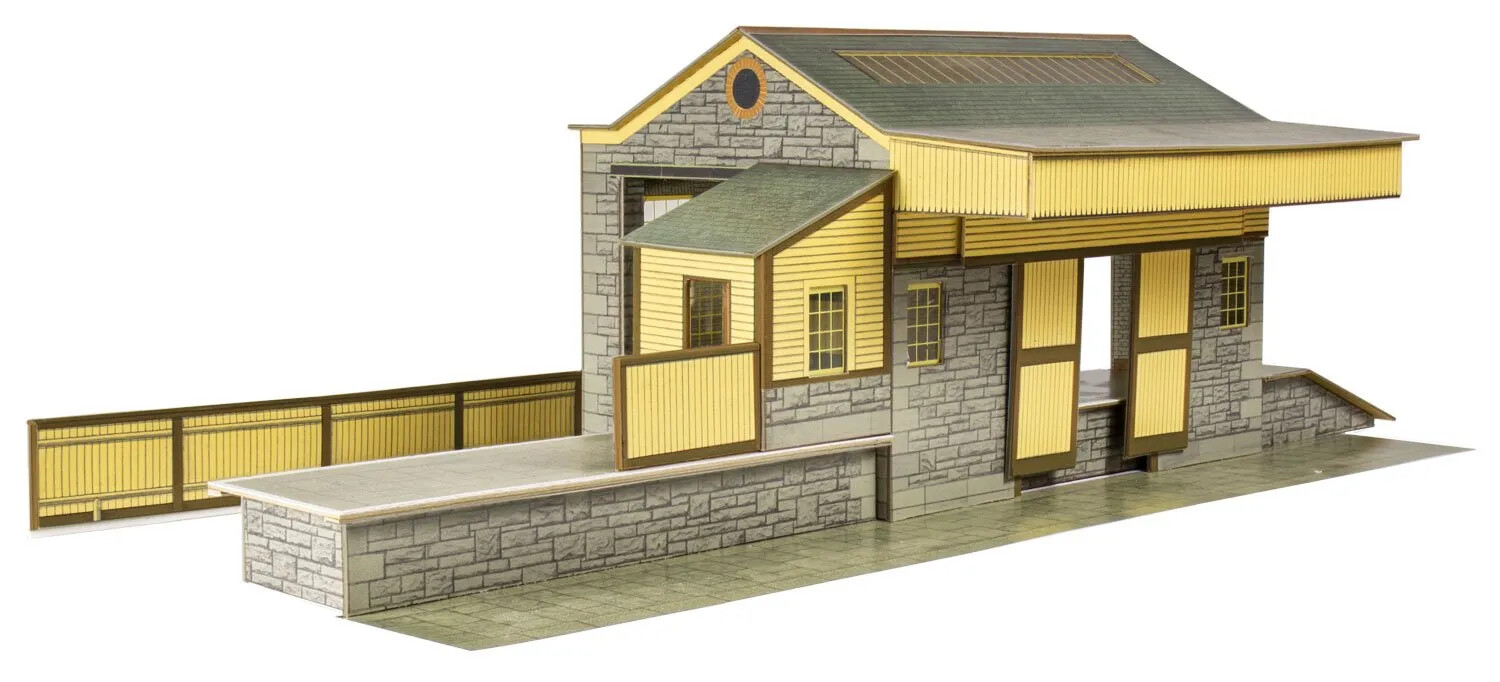 Superquick A07.1 OO Gauge Stone Goods Depot Card Kit