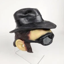Vintage Paper Magic Mask Blues Brothers Jake Elwood Rubber Adult Halloween 2002