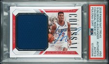 2018-19 National Treasures Shai Gilgeous-Alexander Signed Rookie Patch PSA 9