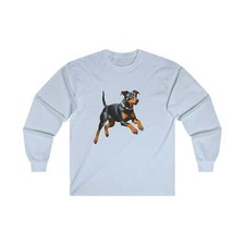 Manchester Terrier Unisex Classic Cotton Long Sleeve Tee