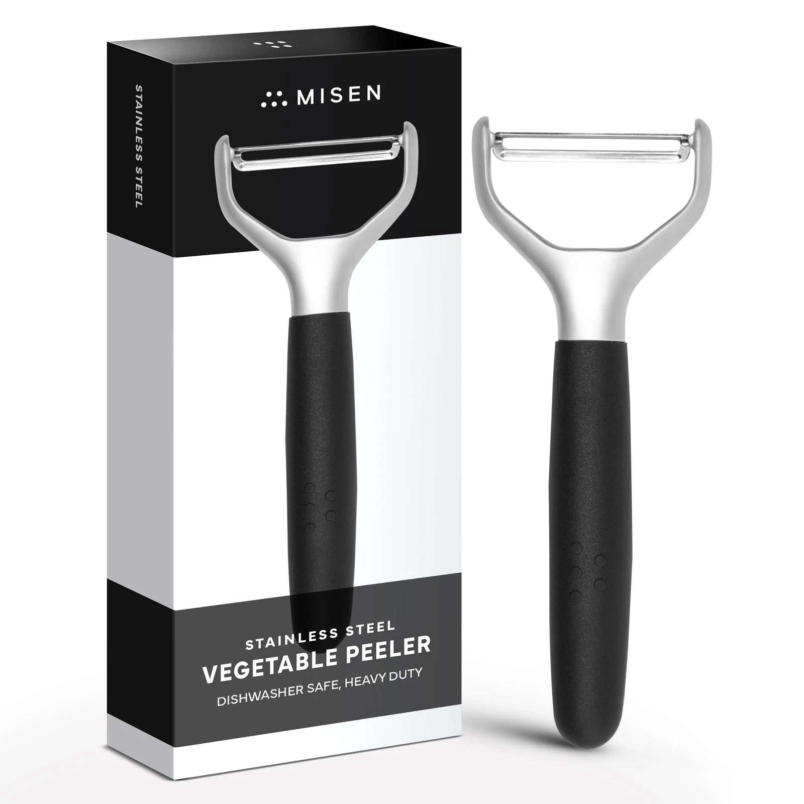 Stainless Steel Vegetable Peeler - Dishwasher Safe Y Peeler - Easy to Use wit...