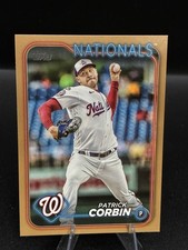 2024 Topps Series 1 - Gold /2024 #236 Patrick Corbin Washington Nationals MLB
