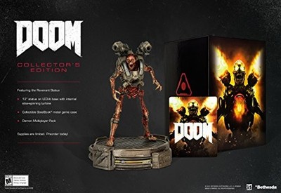 Doom - PlayStation 4 - Video Game By Bethesda Softworks Inc - GOOD