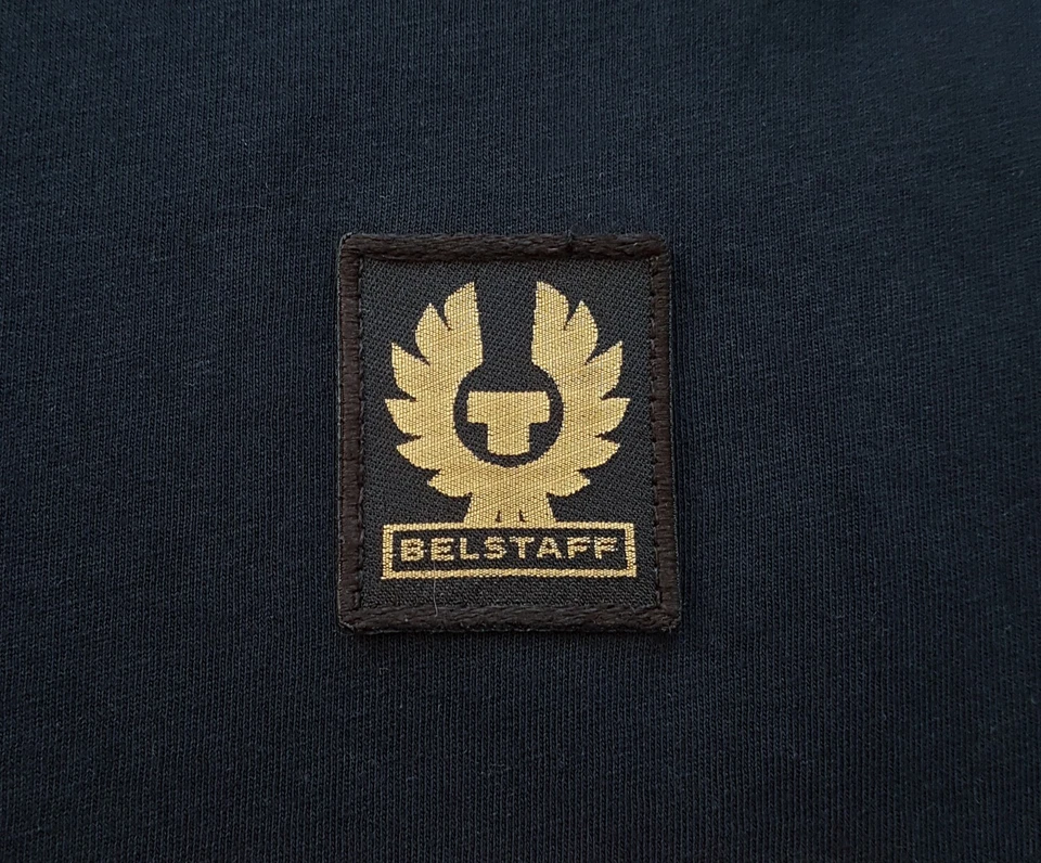 Camiseta masculina de algodão manga longa Belstaff tamanho XL - Imagem 3 de 4