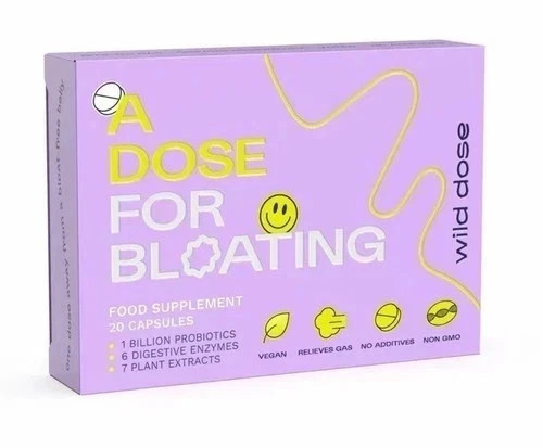 Bloating Relief | Vegan Formula |Gut Health Support |A dose for bloating UK free