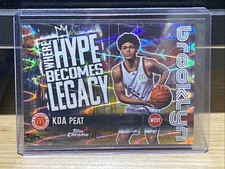 Koa Peat 2025 Topps Chrome McDonalds Hype Legacy Gold /50 🔥 Arizona Wildcats