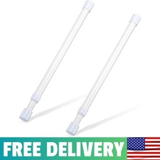 2 Pcs Small Tension Rod 12-20 Inch Spring Rod, Tension Rod Spring Tension Rod,