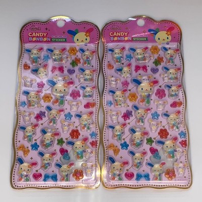 Ushahana Candy Bonbon 3D Sticker Set 2pk Korea Authentic Character
