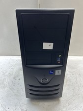 Retro Black ATX Desktop Sleeper Computer Case