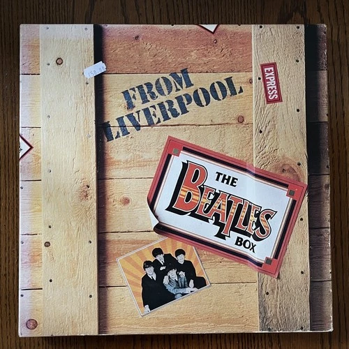 THE BEATLES From Liverpool UK Box Set Parlophone Records 8X Vinyl LP 1980 OOP