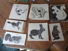 Vintage 84 Archary Animal Shooting Targets