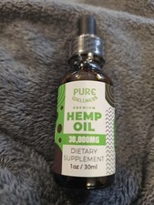 Pure wellness premium Hemp oil 30,000 mg Dietary supplement 1 oz/30ml