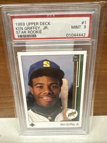 KEN GRIFFEY JR. PSA 9 1989 UPPER DECK #1 STAR ROOKIE MARINERS Already Verified