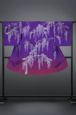 polyester haori 'wisteria'