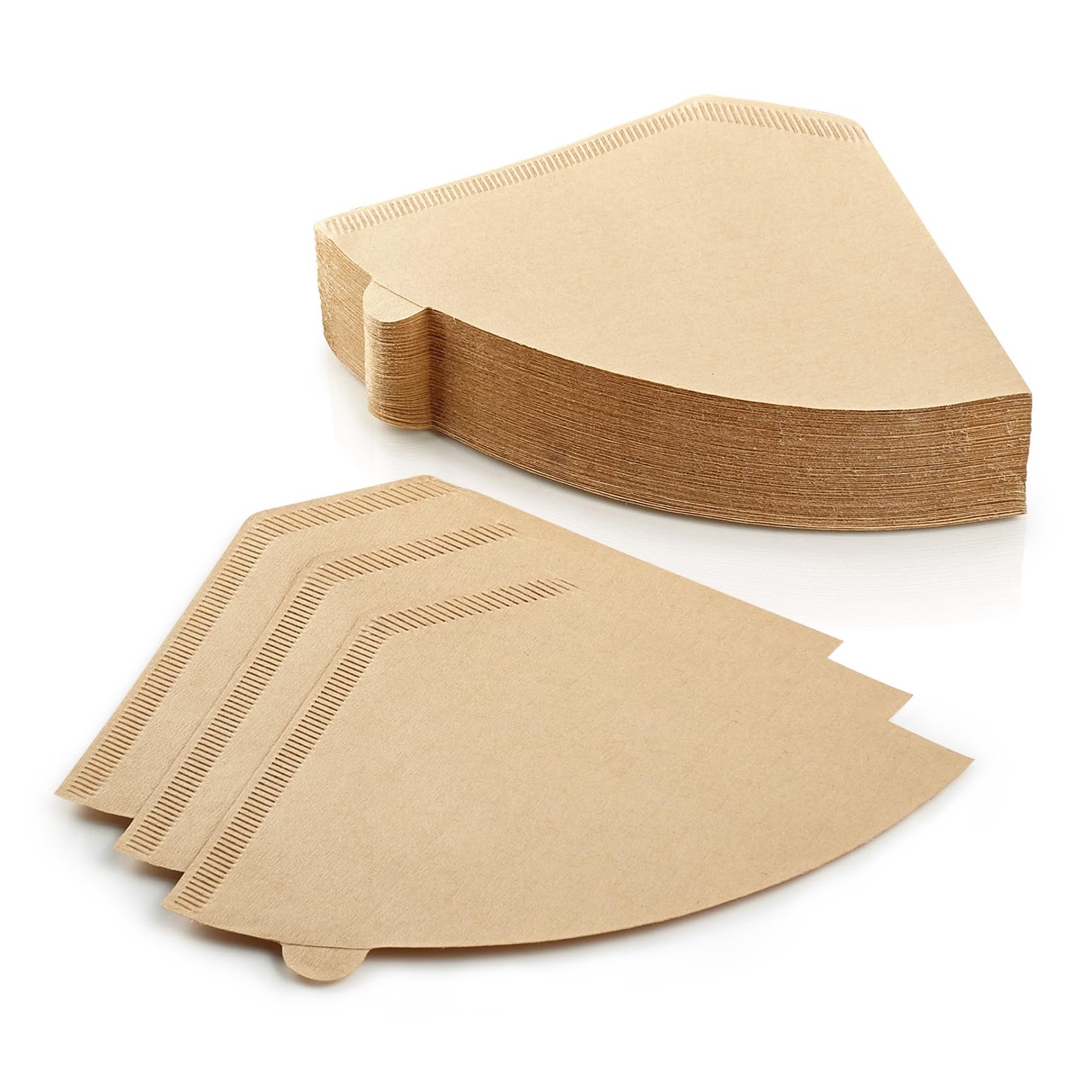 100 Count #4 Unbleached Paper Coffee Filters for Cuisinart, Ninja, BLACK+DECK...