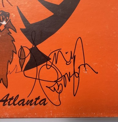 Rossington Collins Band Signed Live In Atlanta Vinyl Album Lynyrd