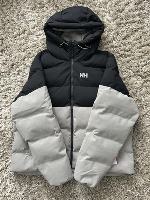 Helly Hansen XL Men's Oslo Light Puffy Jacket (Rare Corduroy) Grey Puffer BNWT 