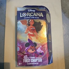 Lorcana starter deck set, First Chapter. New!
