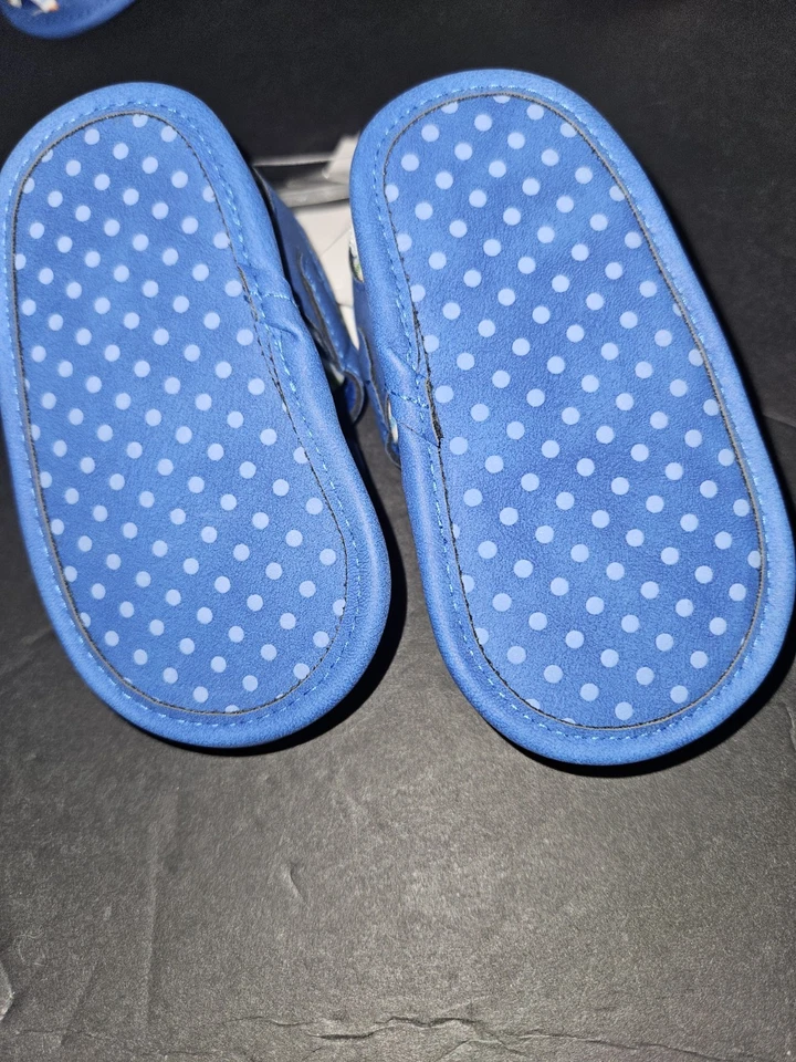 Размер 4, 9-12 Mos. Новые рыбацкие сандалии Stepping Stones - Изображение 4 из 4