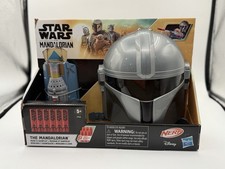Nerf Star Wars The Mandalorian Mask Gauntlet Blaster Combo - Hasbro Disney New