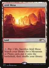 MTG Magic the Gathering Arid Mesa (4/26) Secret Lair Ultimate Edition LP
