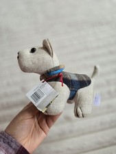 Dora Designs Plaid "Westie" Dog Paperweight