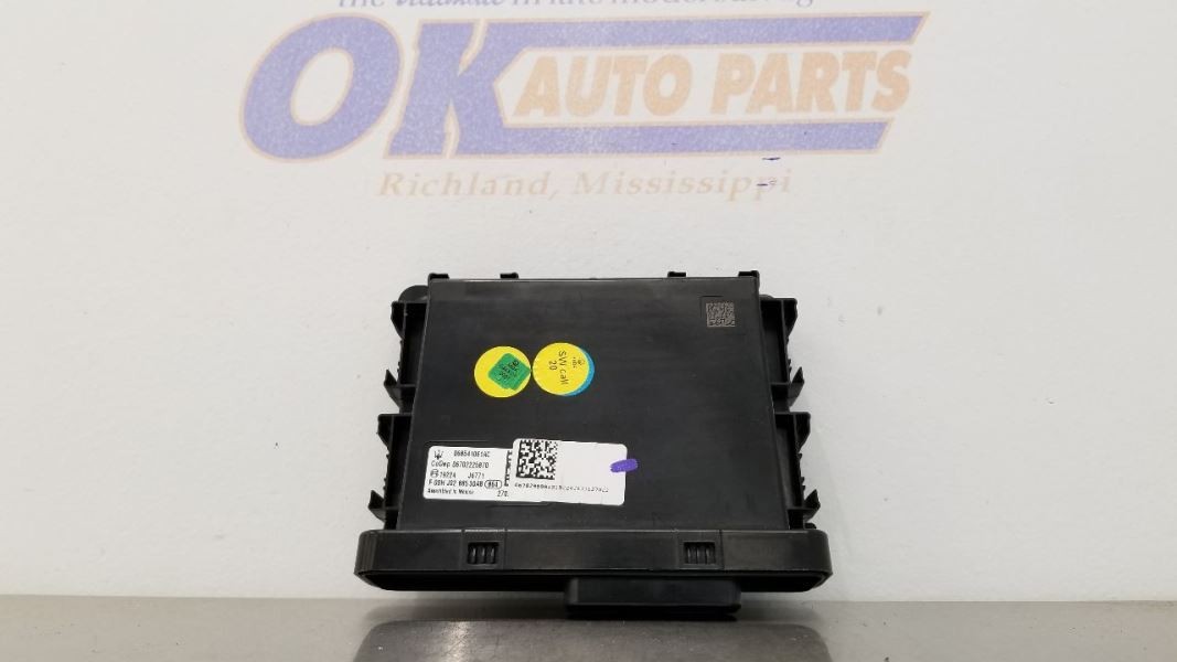 2023 MASERATI GRECALE TROFEO SECURITY GATEWAY CONTROL MODULE 670222587