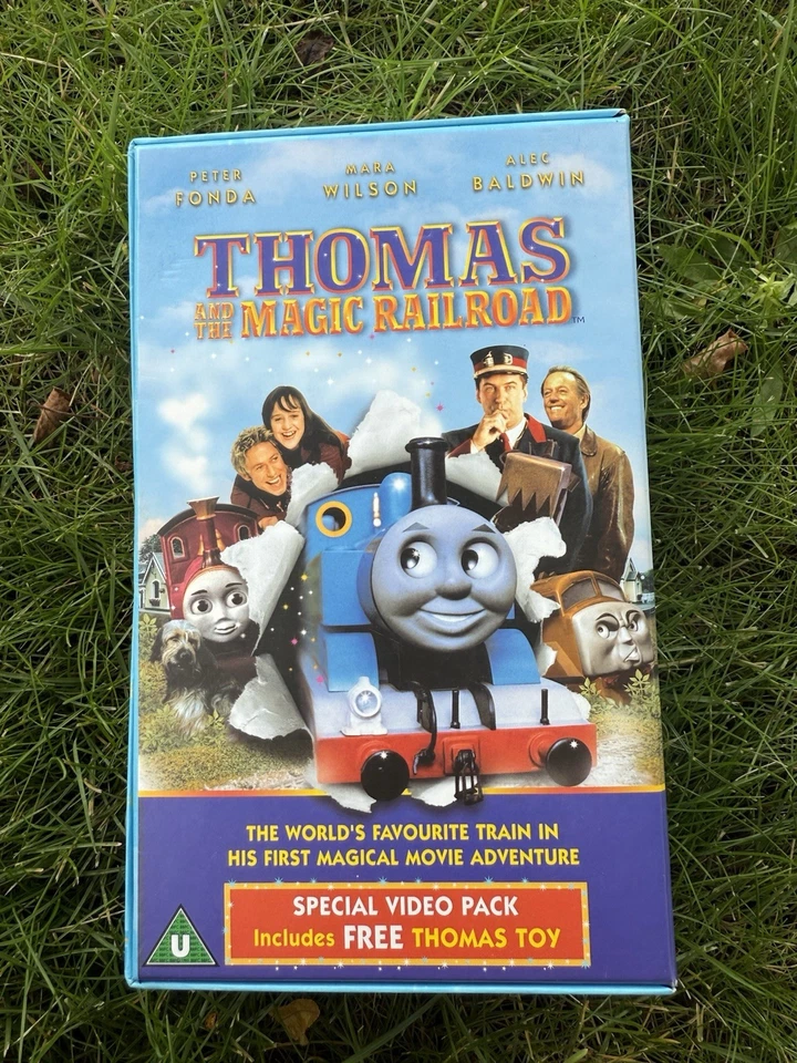 Vintage THOMAS AND THE MAGIC RAILROAD VHS Film 2000 with Original Thomas Toy - Image 3 of 4
