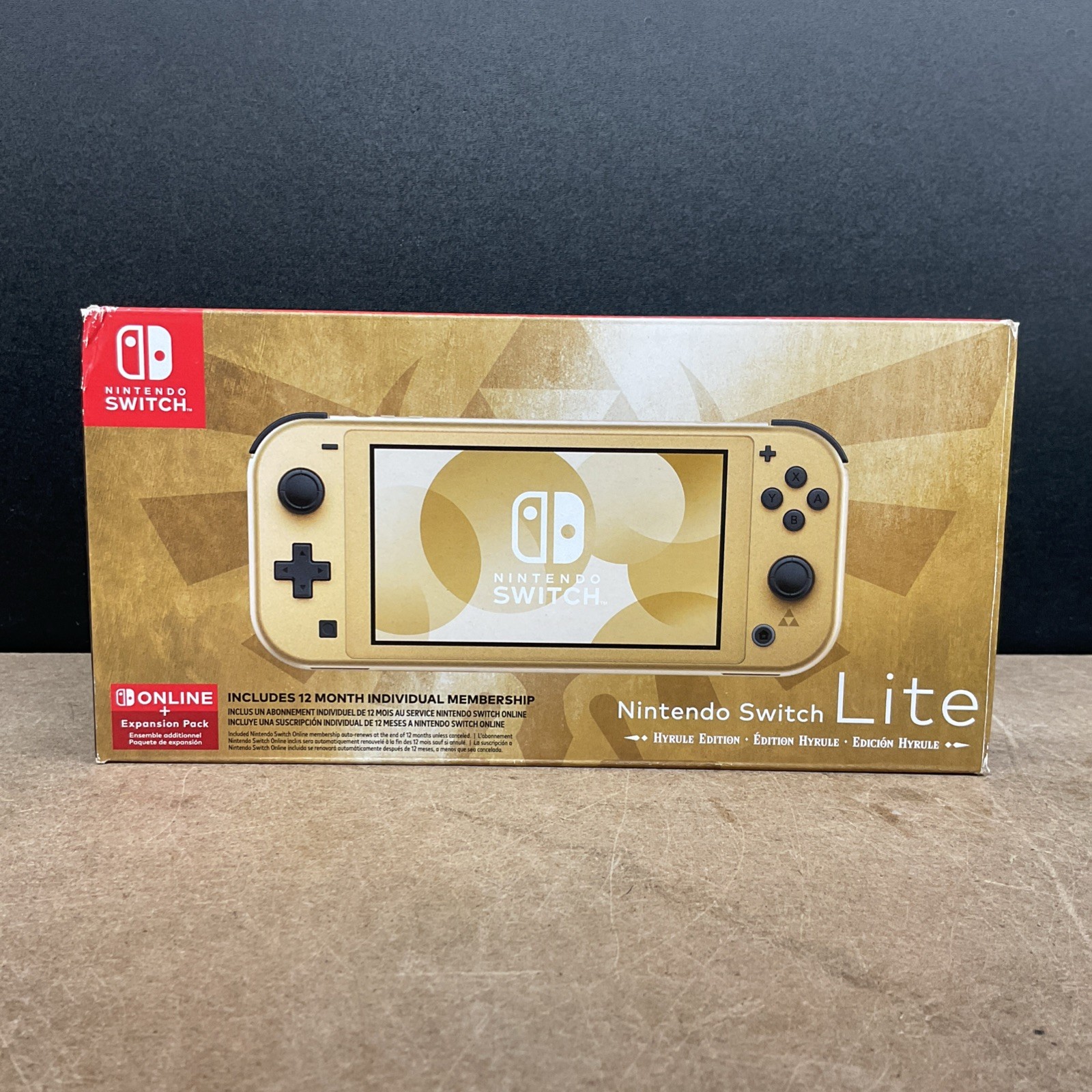 Nintendo Switch Lite – Hyrule Edition - NO 12-Month Online Membership