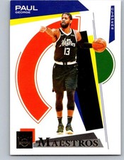 2020-21 Panini Court Kings #24 Paul George Maestros