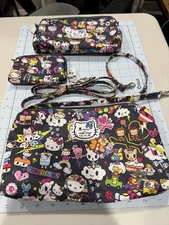 NWOT Jujube Tokidoki Sanrio Hello Kitty Dream World Be Set “B” Complete w/straps