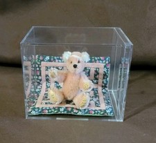 World of Miniature Bears LE By Stacy Pio 3.5" Mohair Bear Vanessa 725
