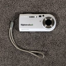 Sony Cyber-shot DSC-P100 5.1MP Digital Camera Silver With Battery READ FOR PARTS
