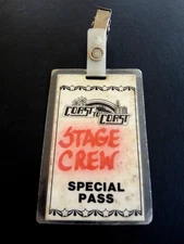 METALLICA Ride Lightning Jan 13 1985 Tour Issued Used Backstage Pass Laminate