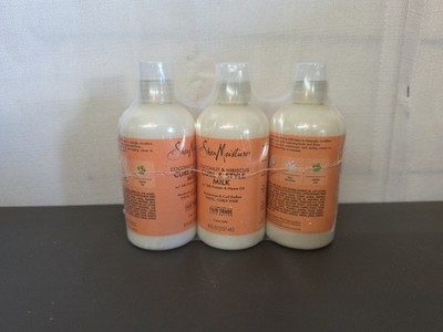 Shea Moisture Coconut & Hibiscus Curl & Shine Conditioner (Pack Of 3)