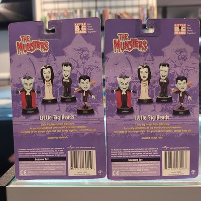 The Munsters Little Big Heads フィギュア5体セット Little Big Heads The Munsters by Sideshow Lily & Herman Munster