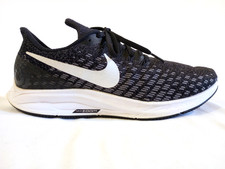 Nike Air Zoom Pegasus 35 Running Shoes, Sneakers, Black Gray White, Women's 8.5