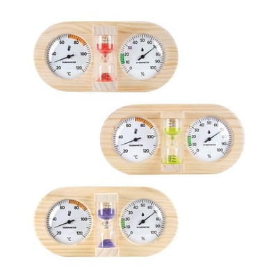 Sauna-Thermometer, Hygrometer und Timer, Gewächshaus, Indoor-Fitnessstudio 3