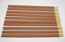 10 legni smussati semicircolari grana 280 utensile orafo