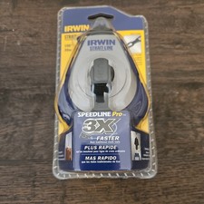 New Irwin Strait-Line 100' 3x faster Chalk Reel - Model #2031318ds