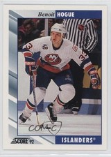 1992-93 Score Benoit Hogue #276 0a4