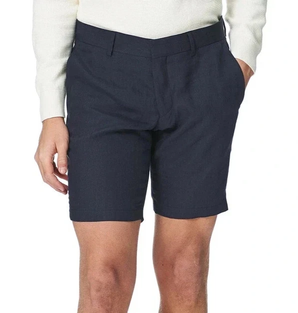 Mens Linen Shorts Size UK 44 100% Linen Tiger of Sweden Lightweight Pockets