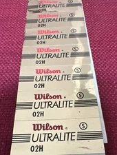 Wilson Ultralight Golf Shaft Labels One Label Price Order As Many As You Want