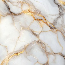 10PCS 12x12 Inch Gold Vein Marble Look Peel and Stick Floor Tiles Removable S...