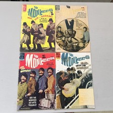 The Monkees -Lot (4) Vintage Dell 12c COMIC BOOKS