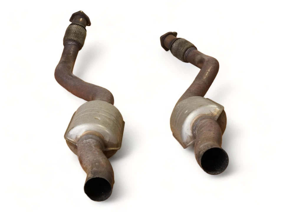 2013 - 2016 Audi S7 4G Muffler Silencer Resonator Exhaust Pipe Lower Center Oem Foto 4 de 4