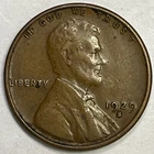 1929-S Lincoln Wheat Cent Choice Extremely Fine XF+ Coin #5360