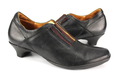 Think Gr.37 Damen Halbschuhe Ballerinas Slipper Loafers Natur Leder TOP 446 D - Bild 1 von 4