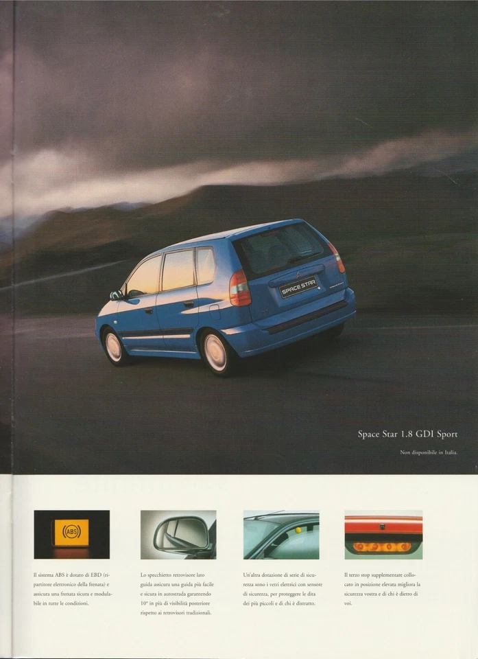 BROCHURE MITSUBISHI Space Star - 07/2000 - Italian - Immagine 4 di 4